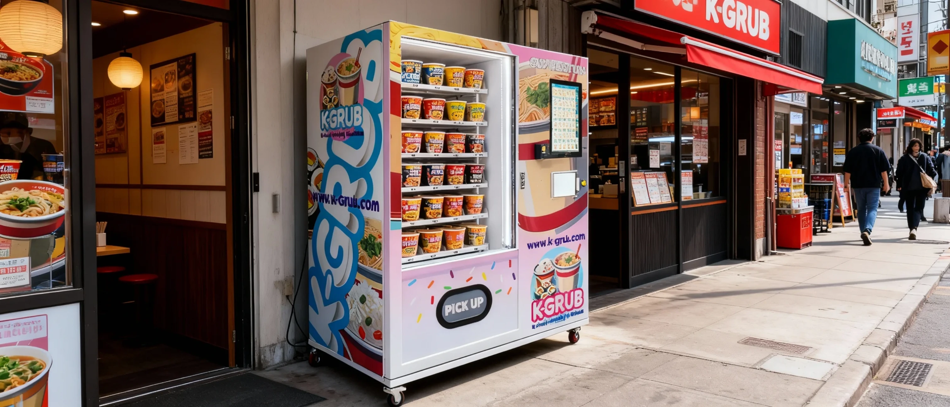 How Ramen Vending Machines Work